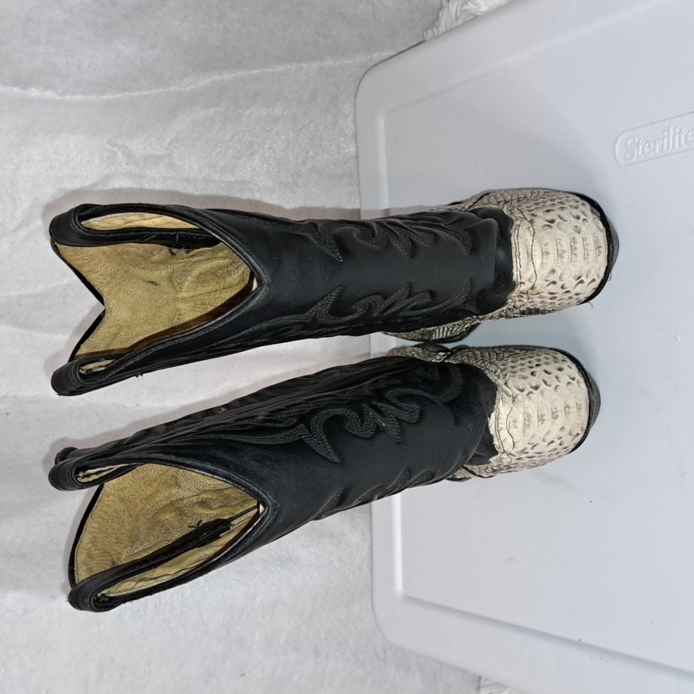 Python Skin Boots - image 5